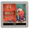 Акварельные карандаши Koh-I-Noor Progresso Aquarell 24 цвета в пенале купить в художественном магазине Скетчинг Про с доставкой по всему миру