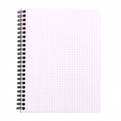 Блокнот в клетку Rhodia Classic мягкая обложка белая А5 +/ 80 листов / 80 гм